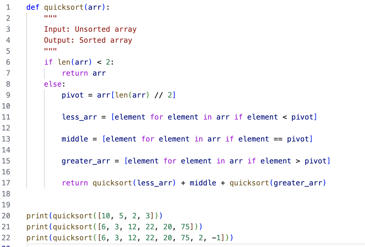 Code for data structures and algorithms